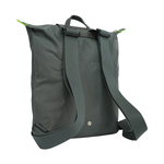 LONGCHAMP Le Pliage M 再生帆布中型折疊後背包/石墨灰, , large