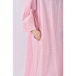 (2XL) urban research doors條紋粉色洋裝二手衣, , large