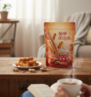 【經典品牌】福源花生棒200G-奶素-