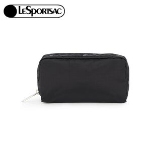 |快速出貨|Lesportsac Rectangular Cosmetic 長形化妝包 送禮-永恆黑