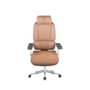 Orange ergonomic chair