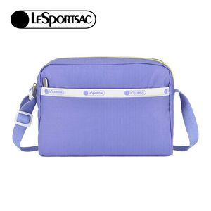 |快速出貨|Lesportsac Daniella Crossbody 輕便拉鍊斜背包/ 紫羅蘭色