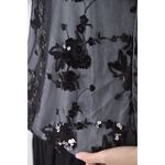 (S) ego girl質感無袖黑色上衣二手衣, , large
