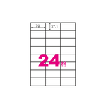 華麗牌 阿波羅 A4 電腦列印標籤 24格 1000張入 / 箱 WL-9624-1K, , large