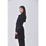 (S) knights bridge質感大衣藍色外套二手衣, , large