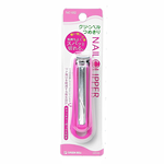 【Greenbell】Nail Clipper with Catcher (Pink), , large
