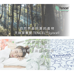 ［熊棉］純淨天絲奢華床墊｜雪白絲線5尺｜, , large