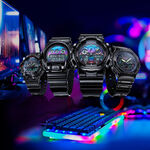 CASIO 卡西歐 G-SHOCK AI 探索虛擬彩虹系列電子錶 DW-6900RGB-1, , large