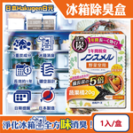 Hakugen Active Charcoal Refrigerator Deodorizer 1pcs Orange 20g, , large