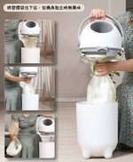 【GlassKing】GK-985L 寶貝尿布桶 寵物尿布桶 防臭尿布桶 尿布處理器 家用垃圾桶 15L大容量 安全圓弧設計, , large