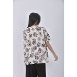 (XL) judy小香風玫瑰杏色短袖上衣二手衣, , large