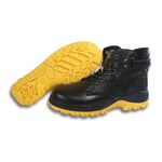 Mens safety shoes, 黑色-26cm, large