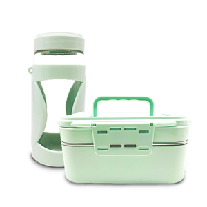 GS MALL 台灣製造 密扣式不鏽鋼保鮮盒 隨機色 密扣式便當盒 不鏽鋼保鮮盒 保鮮盒 便當盒 收納盒 不鏽鋼便當盒