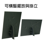 【Narushima日本】可重複使用 POP紙製一體成型展示架A4黑色2個入/包 HSB-A4-2(買一送一 共4個), , large