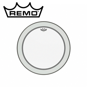 REMO Powerstroke P3 Clear BASS 大鼓單層透明鼓皮 22"【敦煌樂器】