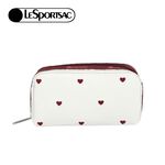 |快速出貨|Lesportsac Rectangular Cosmetic 長形化妝包/ 莓果心刺繡, , large