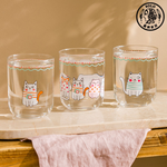 【SOLO Vintage】LCW Home 350ml Cute Cat Glass Cup Set Made in Turkey, , large