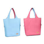 Eco-friendly Dual-Color Reversible tote bag (Ocean), , large