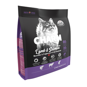 【CHARM 野性魅力】無穀貓飼料2kg-羊肉鮭魚配方