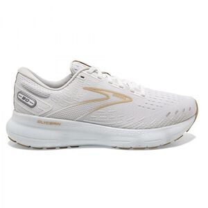 Brooks Glycerin 20 男 慢跑鞋 避震緩衝象限 甘油系列20代 白 卡其 [1103821D122]