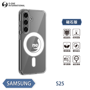 【O-ONE】【軍功II防摔殼】O-ONE MAG Samsung 三星 S25 磁吸手機殼 抗撞防摔 保護殼
