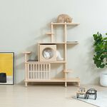 【paipaipets】Bien Bien Cat Tree - Short-Legged Cat Deluxe Jumping Platform, , large