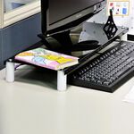 【H&R安室家】省空間桌上螢幕架/鍵盤架一入OA127, , large