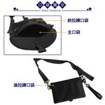 SPRING-尼龍布手拿包中性百搭斜背包簡約手拿包斜背包, , large