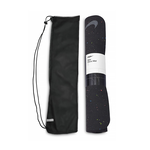 NIKE MOVE 4MM 瑜珈墊172CM 35D 皮拉提斯 舞蹈 隔音墊 運動墊 輕量 便攜 防臭 止滑 黑 灰 米, , large