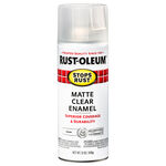 STOPS RUST Clear Enamel Matte Clear, , large