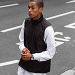 CASIO 卡西歐 G-SHOCK 黑白經典八角雙顯手錶 GA-2100WD-1A, , large