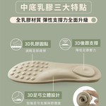 伴佳家 石墨烯釋壓防滑乳膠拖, , large