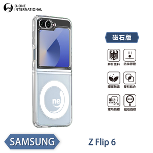 【O-ONE】【軍功II防摔殼】O-ONE MAG Samsung 三星 Galaxy Z Flip 6 摺疊機 磁吸手機殼 抗撞防摔 保護殼