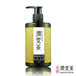 [茶寶]潤覺茶 茶樹綠茶輕感淨化茶籽洗髮露 350ml