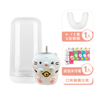 Luveta U型牙套式兒童電動牙刷 - 麻吉貓 / 6-12歲刷頭 (贈泡沫牙膏1瓶口味隨機)［集翔國際］, , large
