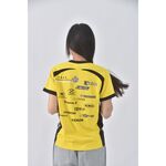(S) giant運動條紋黃色短袖上衣二手衣, , large