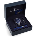 MASERATI 瑪莎拉蒂 TRAGUARDO系列 三眼計時手錶 套組 R8871612039, , large