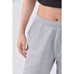(S) uniqlo高腰質感棉質灰色短褲二手衣, , large