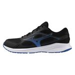 Mizuno Maximizer 男女 慢跑鞋 運動鞋 寬楦 休閒 輕量 緩衝 美津濃 黑藍 [K1GA240051], , large
