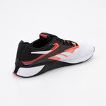 Reebok Nano X4 男 訓練鞋 多功能 運動 健身 重訓 支撐 透氣 緩震 白黑橘 [100074684], , large