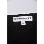(S) uniqlo黑色上衣二手衣, , large
