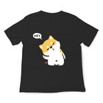JZ TEE Shiba Inu & Cat-HEY Graphic Tee, , large