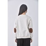 (XL) by pink韓牌字母灰色長袖上衣二手衣, , large