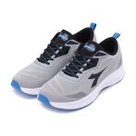 DIADORA迪亞多那 寬楦輕量慢跑鞋 男運動鞋 男鞋 簡約 時尚 透氣 徘濕 散熱 保護後跟 止滑 穩定 黑紅 灰藍, , large