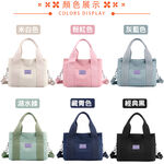 mini spring-日式手提斜背帆布包 三層手提斜背帆布包-多色, , large