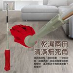 金德恩 GS MALL 台灣專利製造  一入 兩用旋轉拖把拖布 拖布替換組 拖把布 拖把拖布 乾溼兩用拖把布 拖布補充包, , large