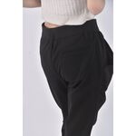 (S) xin siqian修身黑色長褲二手衣, , large