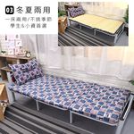 Denim Blue Bamboo Single Breathable Mattress, , large