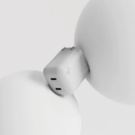 [OneMore Co., Ltd.] Allite Mini Go 45W 2C GaN Dual‑Port Fast Charger - Mist Gray , , large