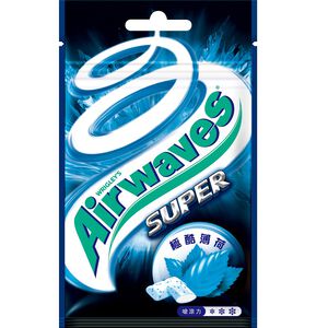 Airwaves Super口香糖極酷薄荷
